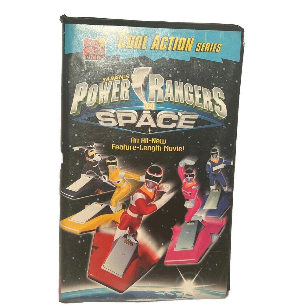 Saban's Power Rangers in Space VHS – Cool Action Series​